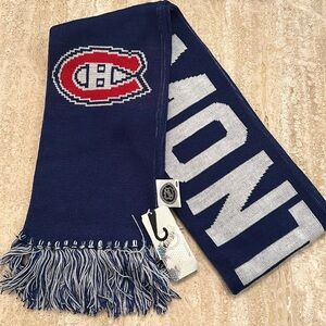 NWT 🆕 Habs Canadiens scarf / NHL Official Hockey
